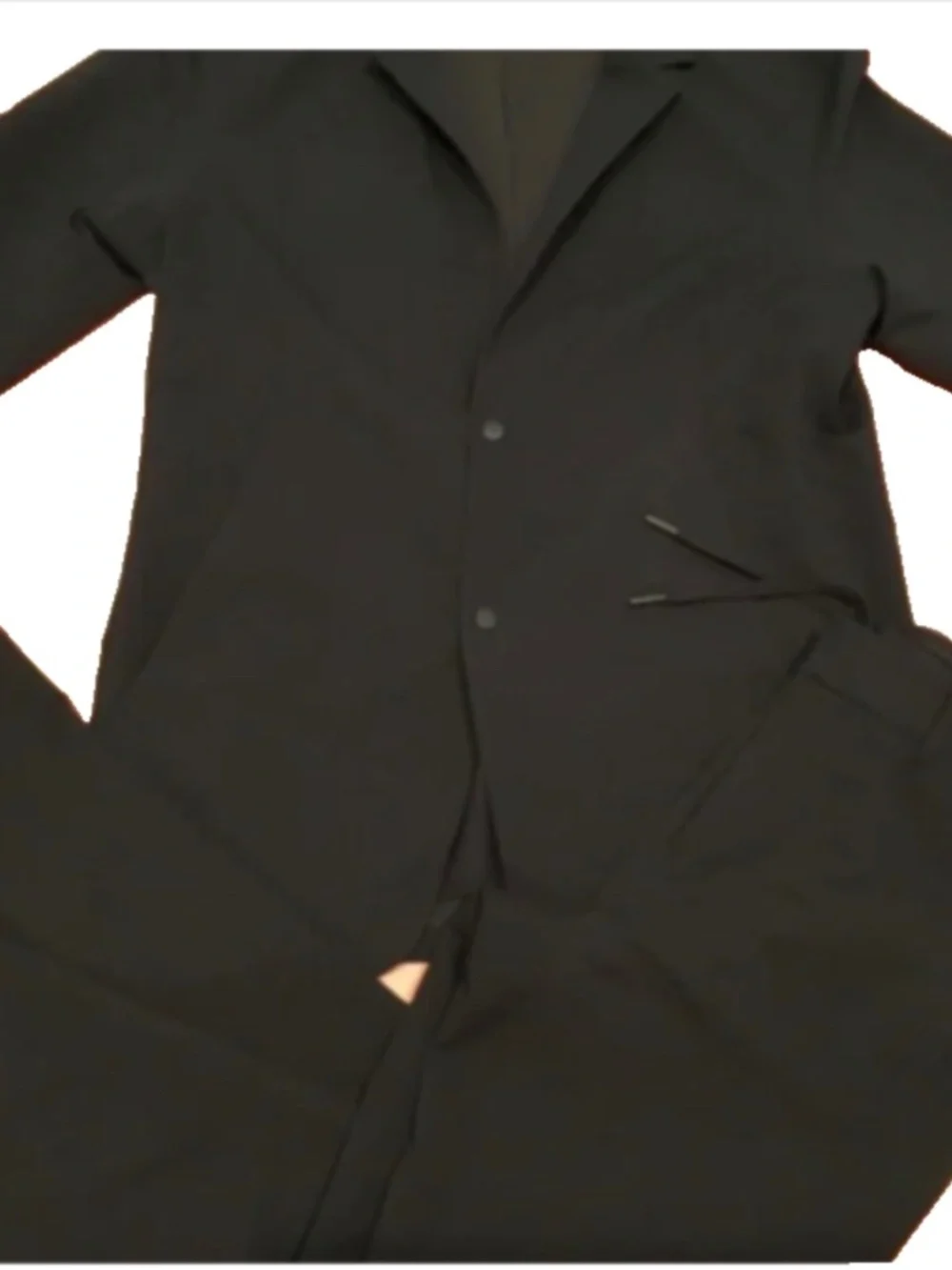 Lululemon Jacket & Pants Navy Blue Sz 31
